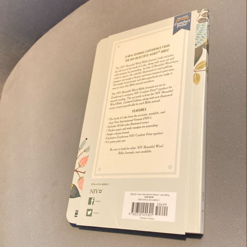 NIV Beautiful Word Bible Journal Luke Edition