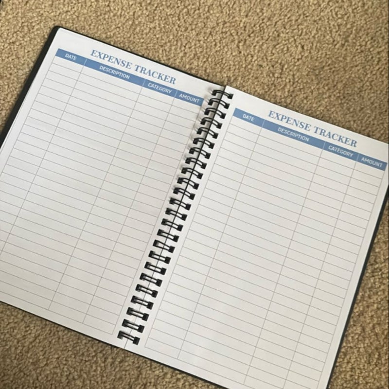 Undated Budget Planner