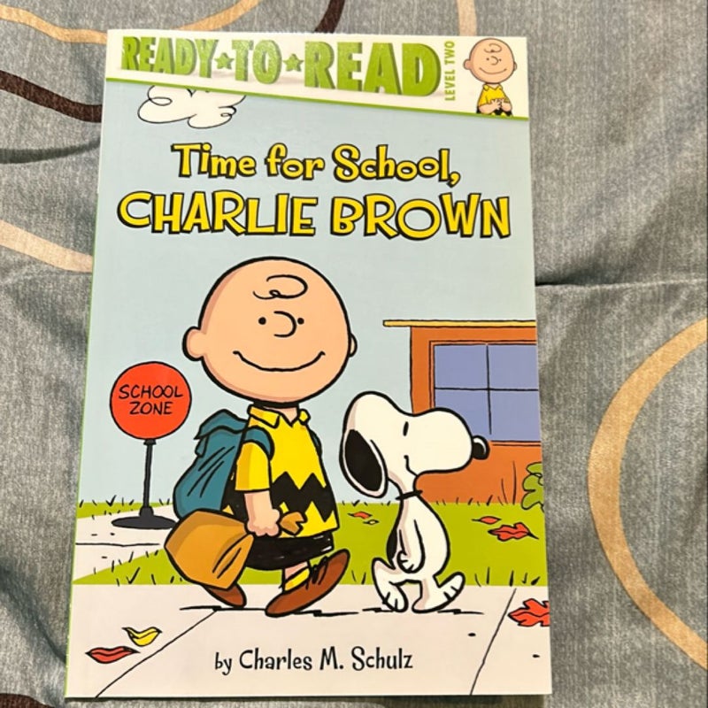 Time for School Charlie Brown