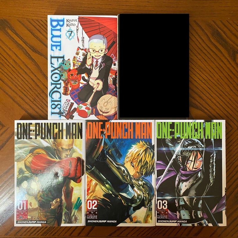 SHONEN MANGA BUNDLE: My Hero Academia, One-Punch Man, Naruto, The Seven Deadly Sins, & Blue Exorcist