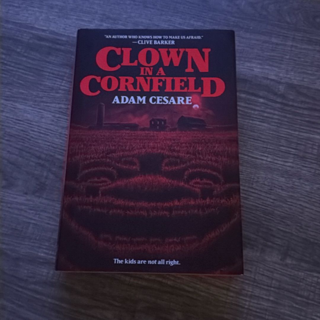 Clown in a Cornfield