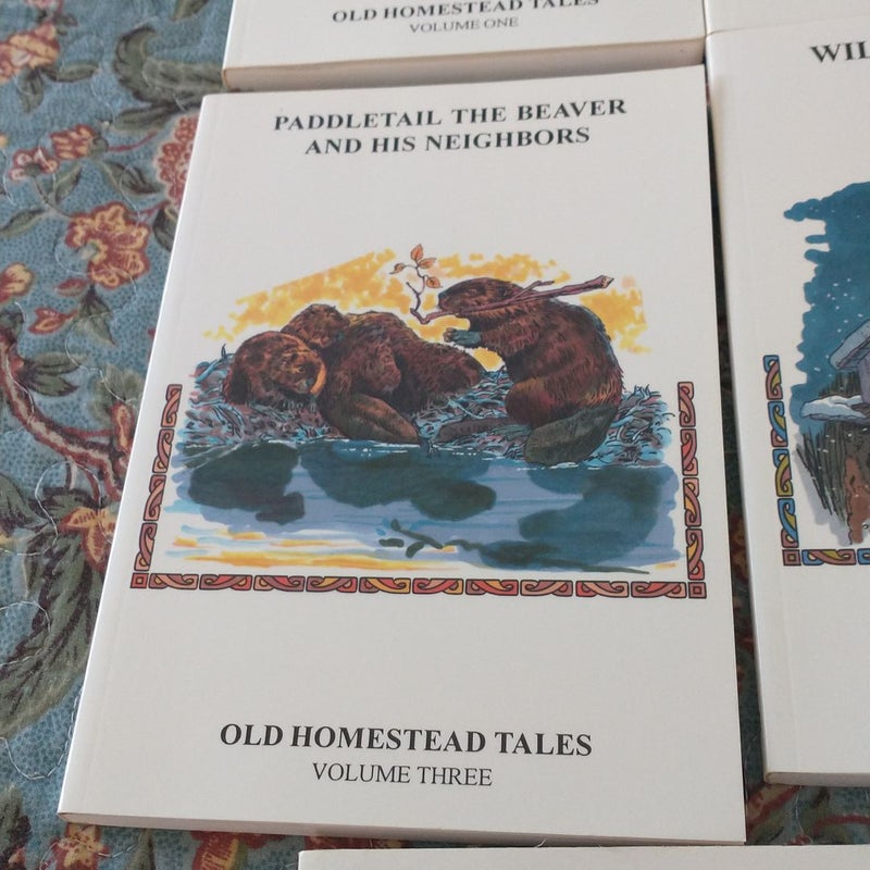 Old Homestead Tales: Vol 1-4 plus Wild Animals of North America 