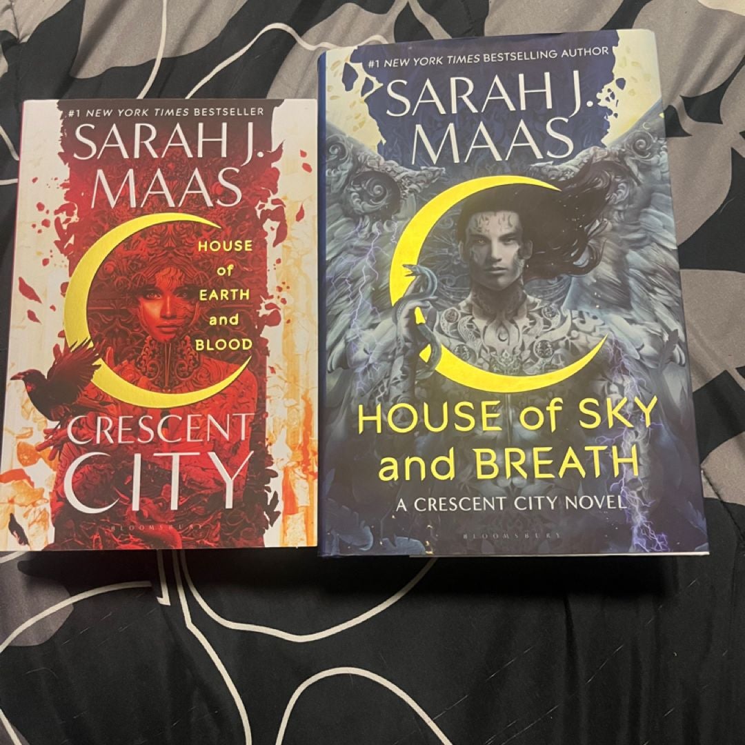 Crescent City books 1 &2 by Sarah J. Maas, Hardcover Pangobooks