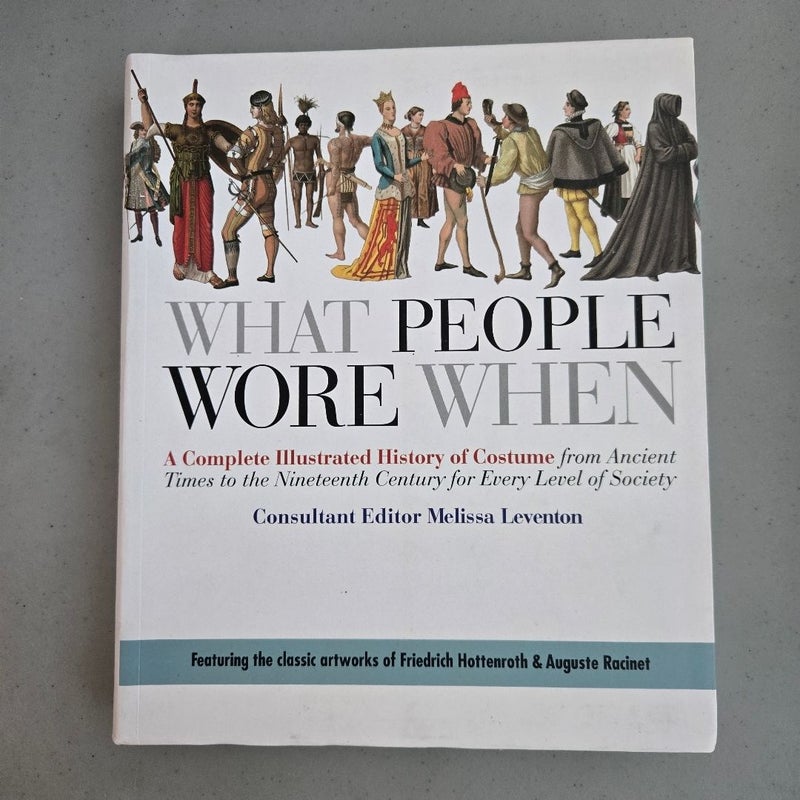 What People Wore When