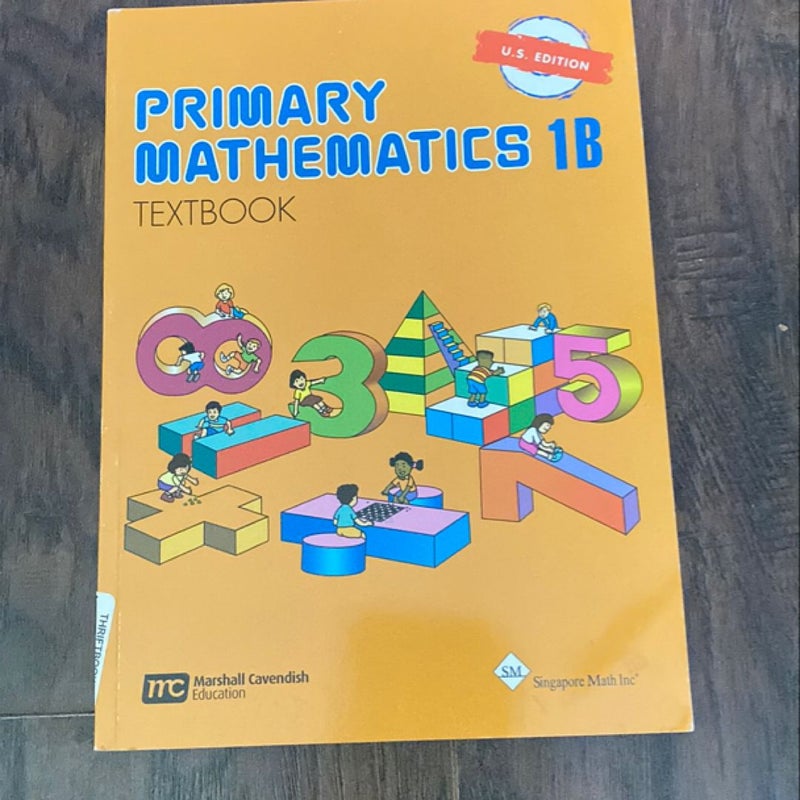 Primary Mathematics 1B Textbook U.S. Edition