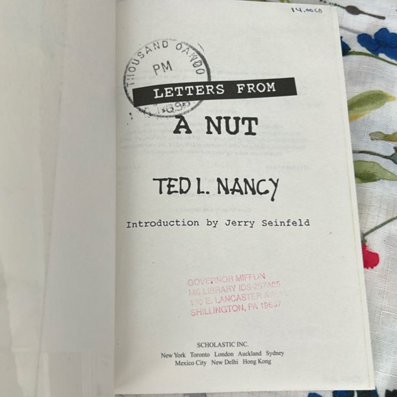 Letters From A Nut