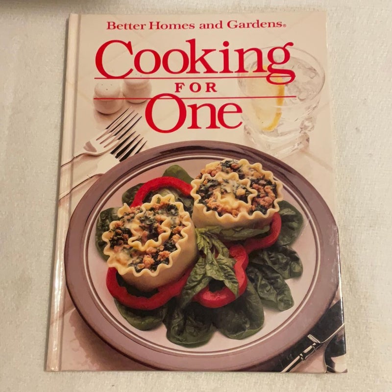 Better Homes and Gardens Cooking For One