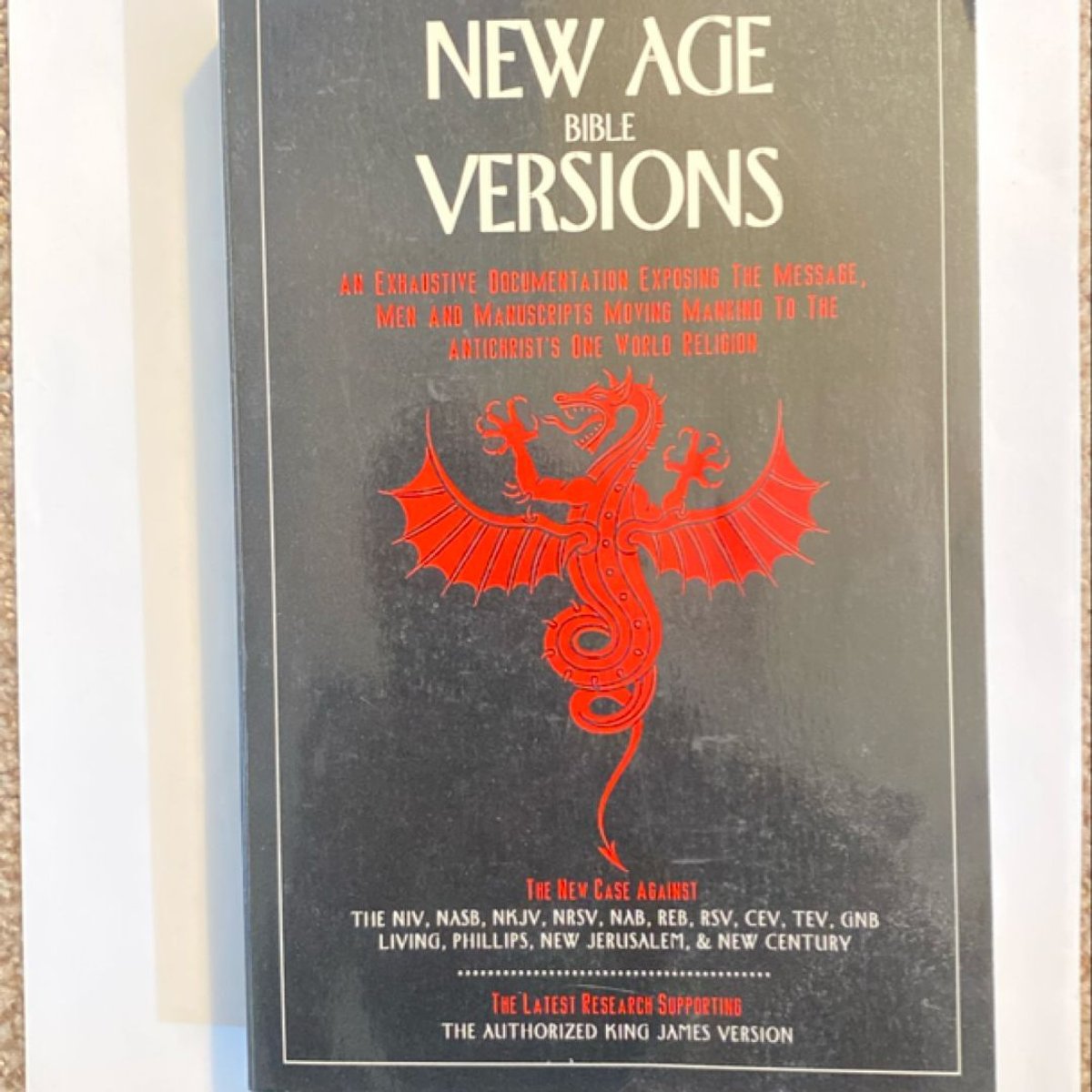 New Age Bible Versions by Gail A. Riplinger