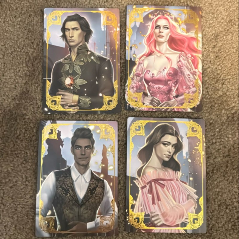 Once Upon a Broken Heart Character Cards (Fairyloot)