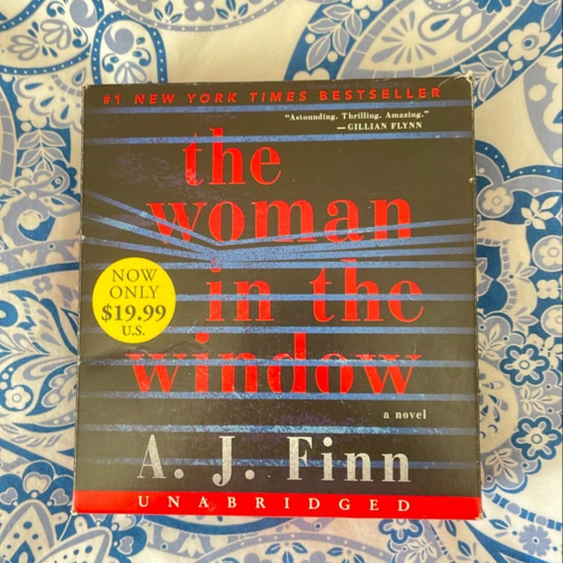 The Woman in the Window audiobook CD