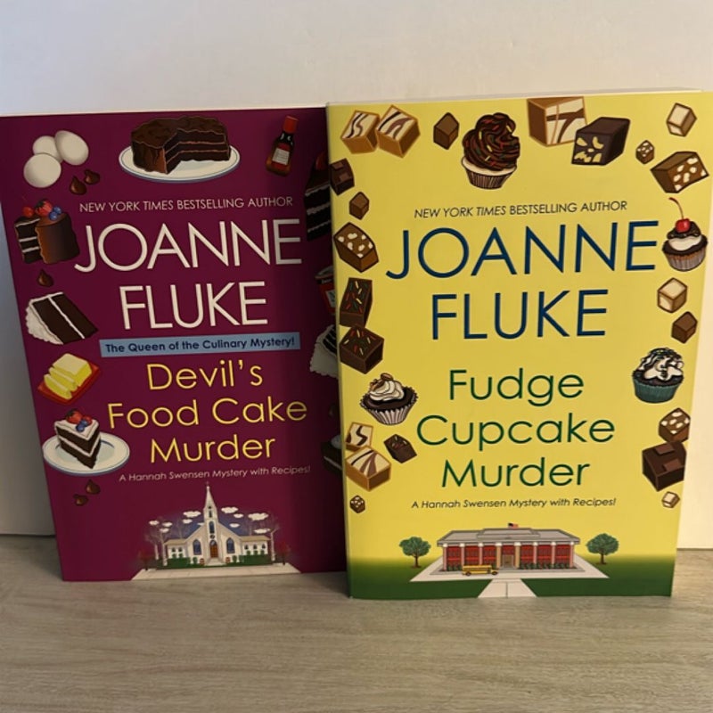 Fudge Cupcake Murder & Devils Food Cake Murder