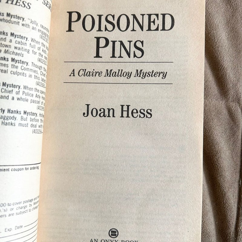 Poisoned Pins 2916