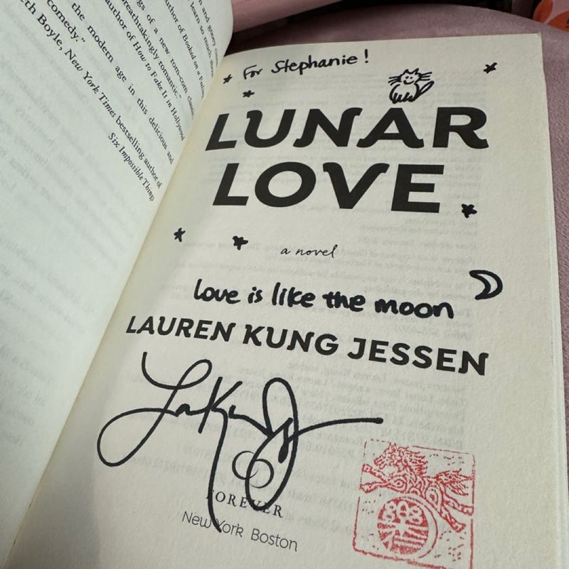 Lunar Love by Lauren Kung Jessen Handsigned