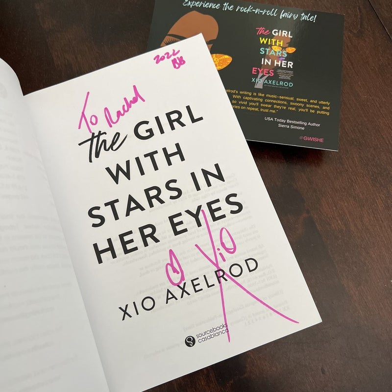 ARC SIGNED The Girl with Stars in her Eyes