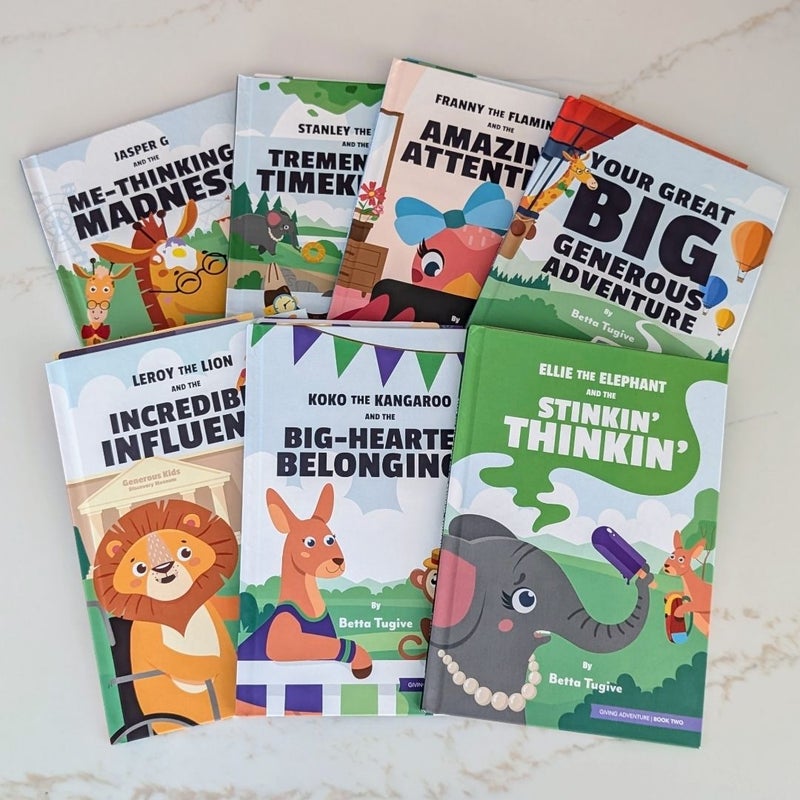 Generous Kids Book Club Bundle of 7