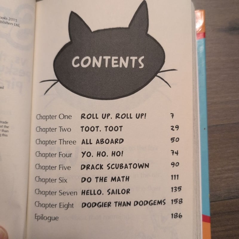 SuperCat vs. the pesky pirate *Library Discard*