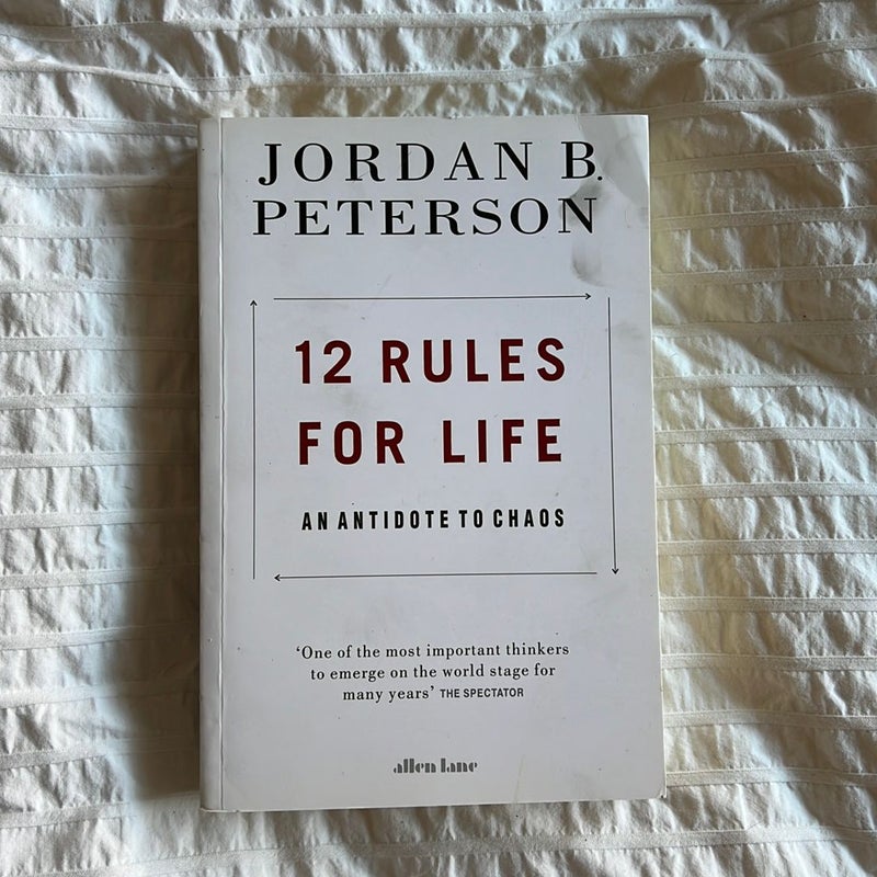 12 rules for life 