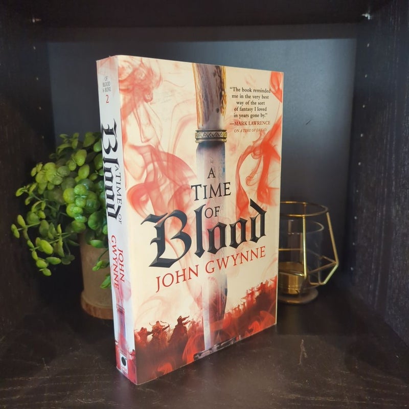 A Time of Blood - 1st Edition/1st Printing Paperback