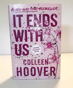 Signed Collectors Edition It Ends With Us by Colleen Hoover