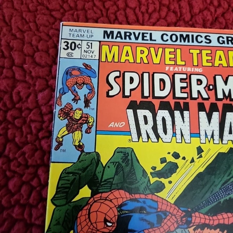 Marvel Team- Up #51 Spiderman & Iron Man "The Trial Of The Wraith" Part Four