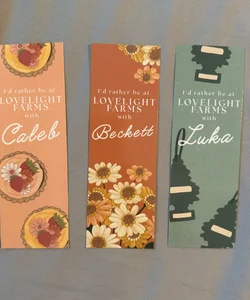 Lovelight farms bookmarks