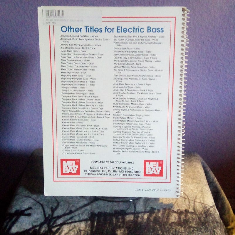 Encyclopedia of Scales and Modes for Electric Bass