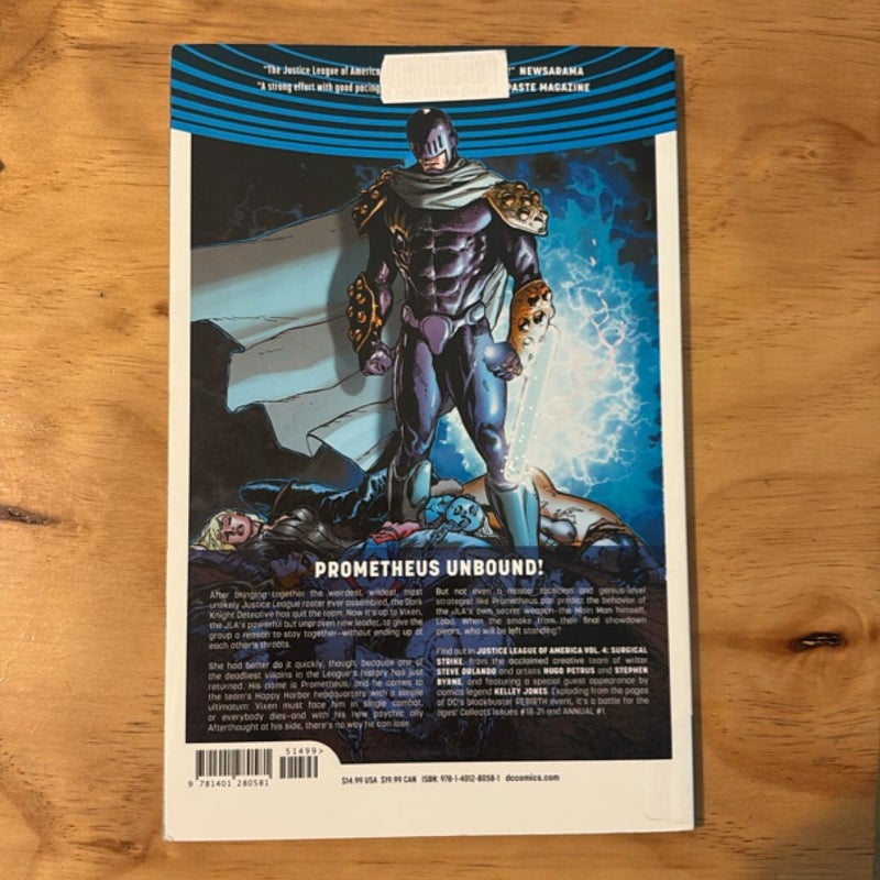 Justice League of America Vol. 4: Surgical Strike