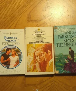 Lot of 3 Romance Novels VTG
