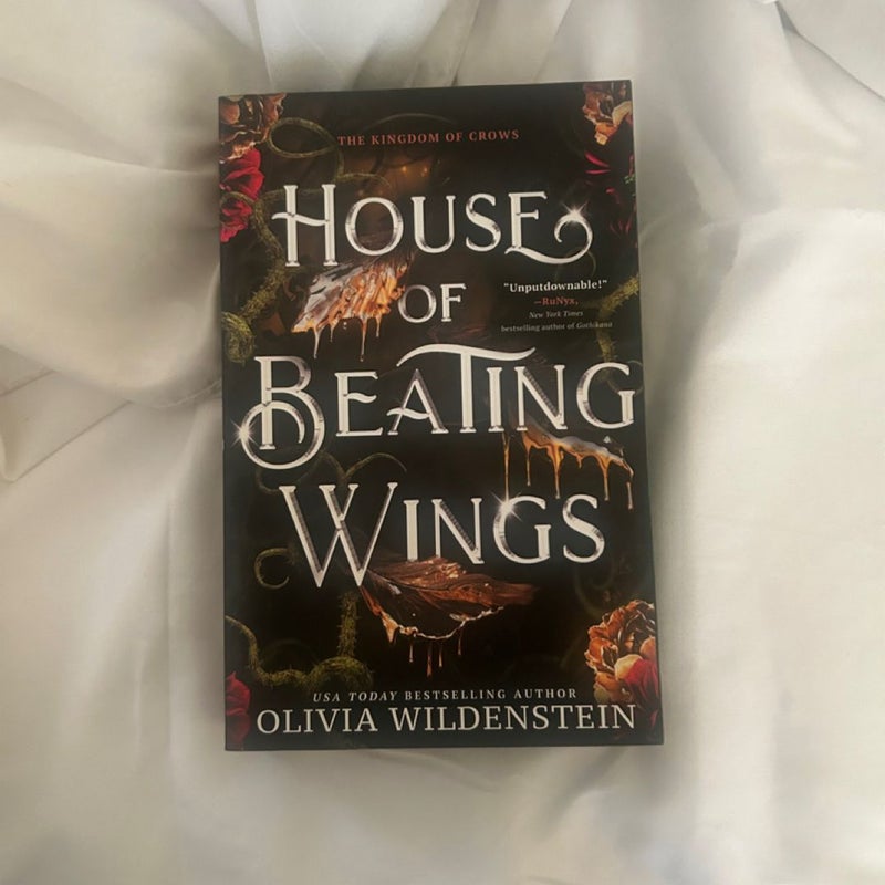 House of Beating Wings (Green Sprayed edges) 