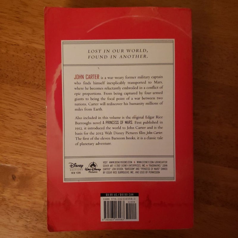 John Carter: the Movie Novelization