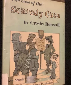 The Case of the Scaredy Cats vintage 1971 children’s book by Crosby Bonsall