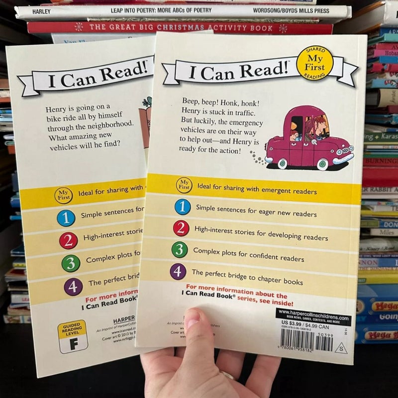 Everything Goes Book Bundle, 2 Books, Readers