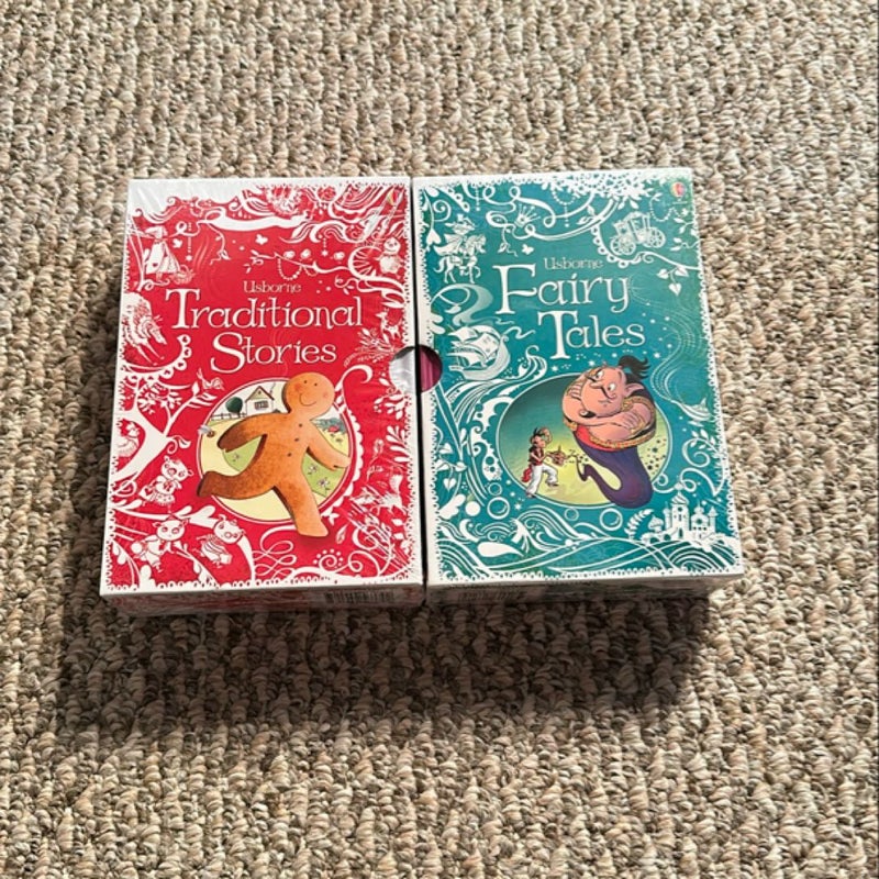 Usborne/Paperpie Traditional Stories and Fairy Tales (Boxed Set/NEW)