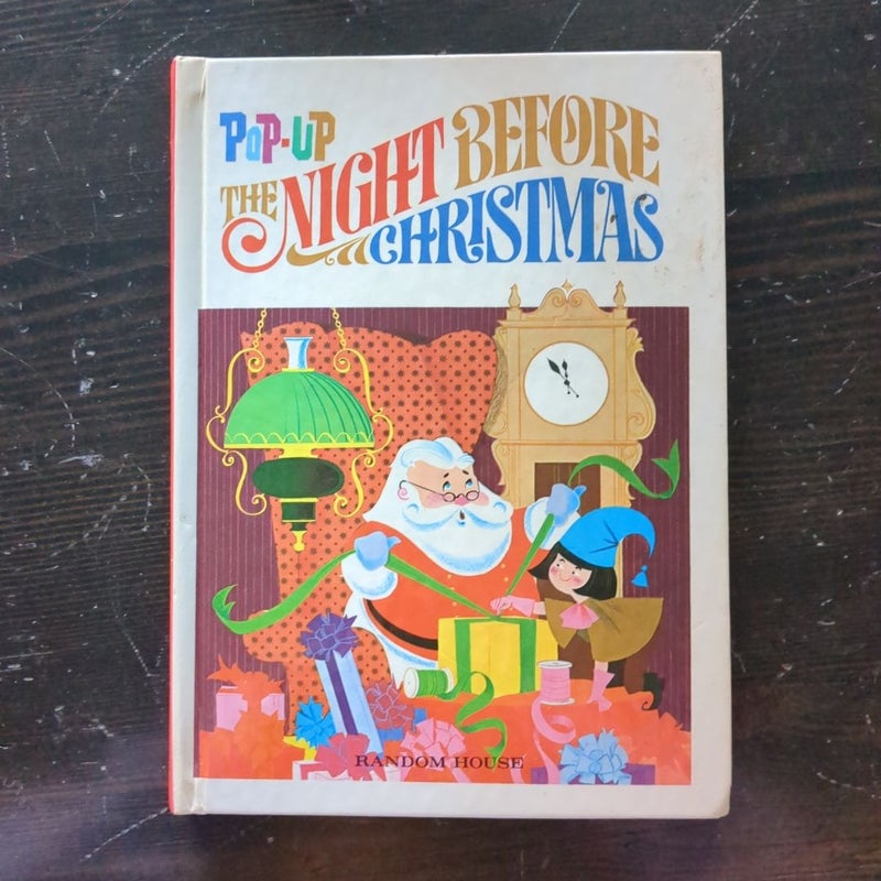 Pop-Up The Night Before Christmas - 1973 Random House