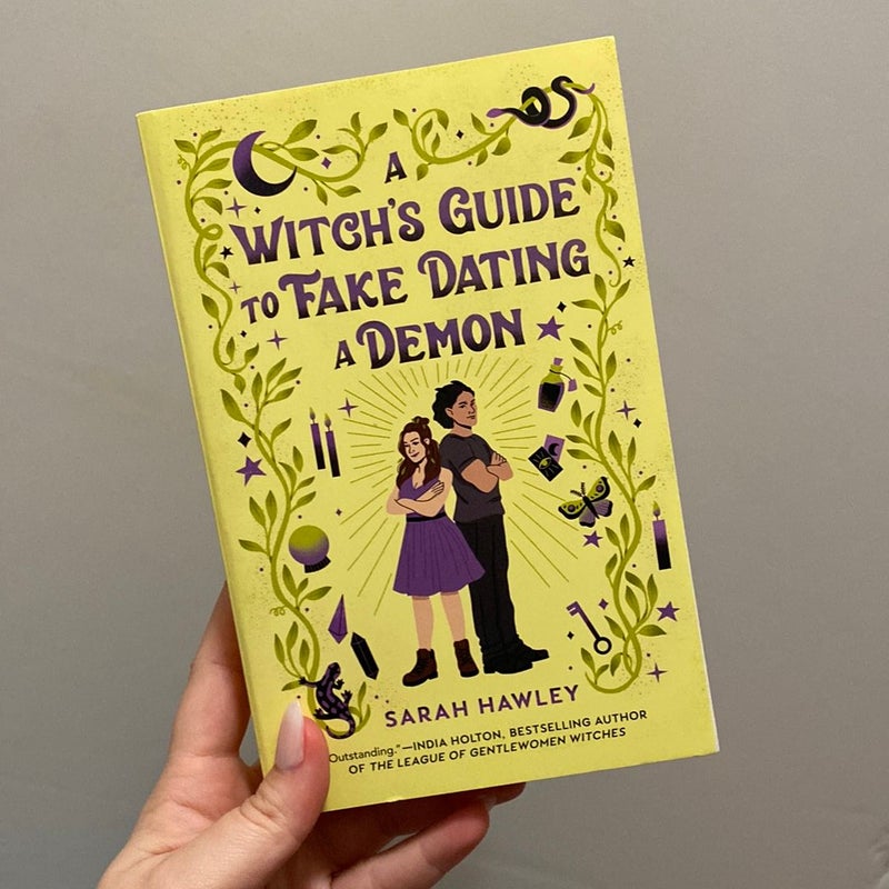 A Witch's Guide to Fake Dating a Demon by Sarah Hawley