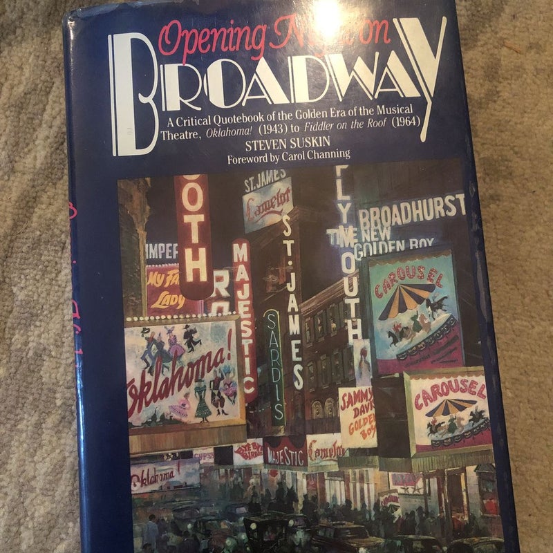 Opening Night on Broadway