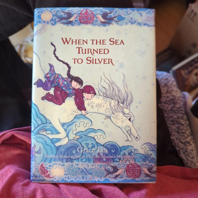 When the Sea Turned to Silver - Hardcover - Minor Damage 