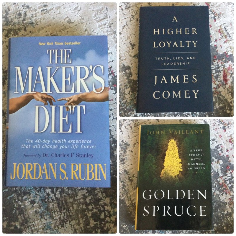 Bundle: The Maker’s Diet / Golden Spurge / A Higher Loyalty 