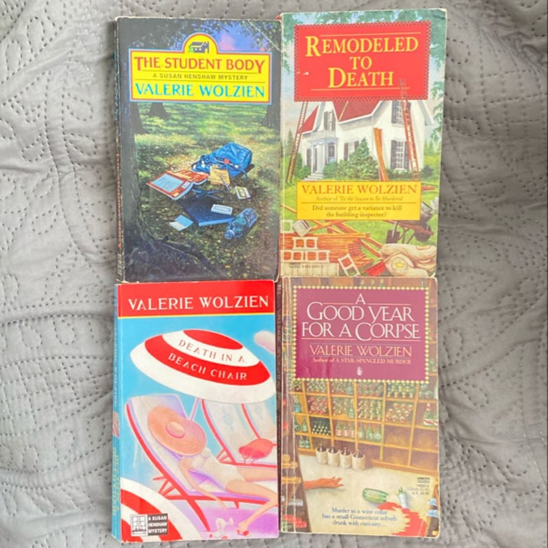 Valerie Wolzien 4 book bundle