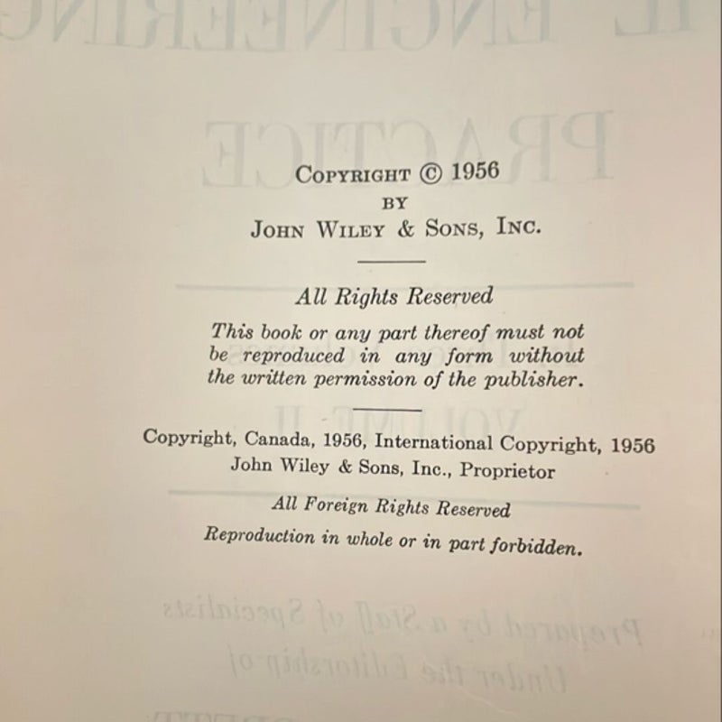 American Civil Engineering Practice (1956)