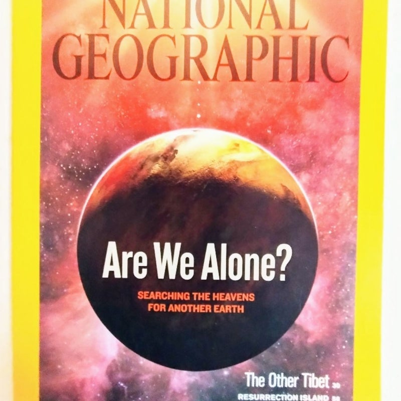 National Geographic Magazine December 2009 Are We Alone 