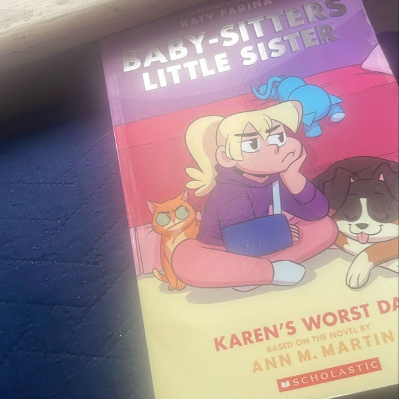 Karen's Worst Day (Baby-Sitters Little Sister Graphic Novel #3)