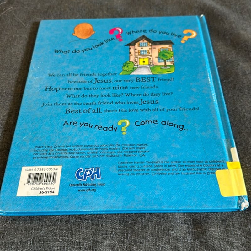 Ten Friends Together by Susan Titus Osborn, Christine Harder Tangvald