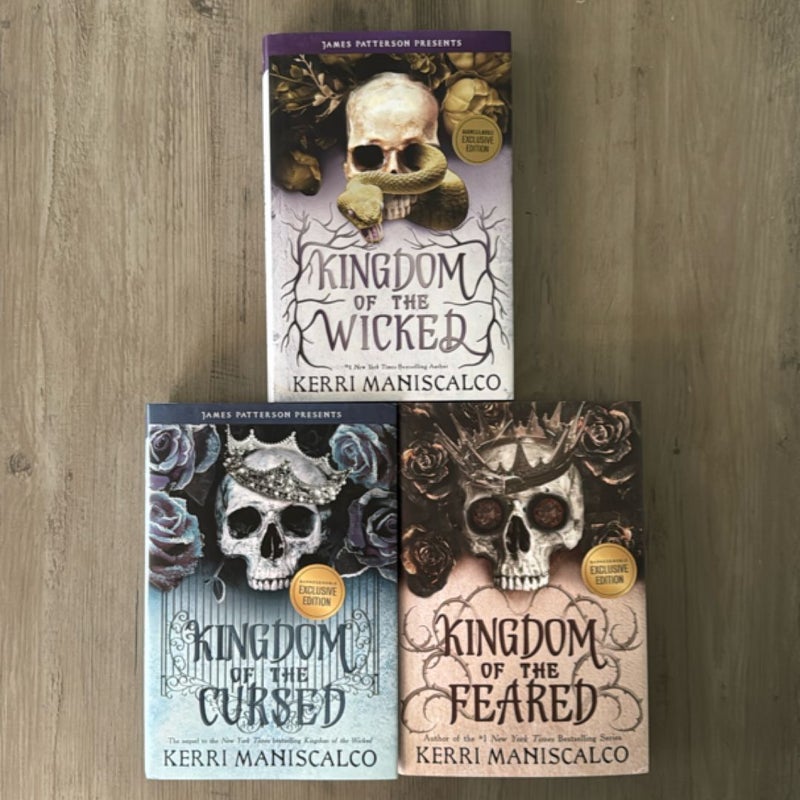 (B&N Exclusive) Kingdom of the Wicked Series (Books 1-3)