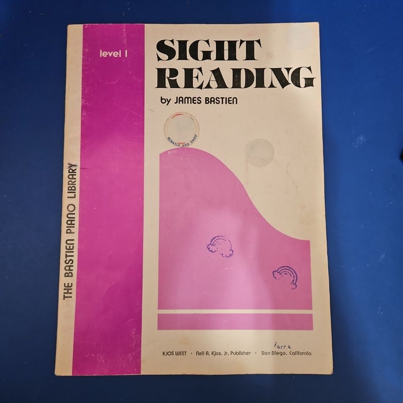 SIGHT READING (Piano) Level 1