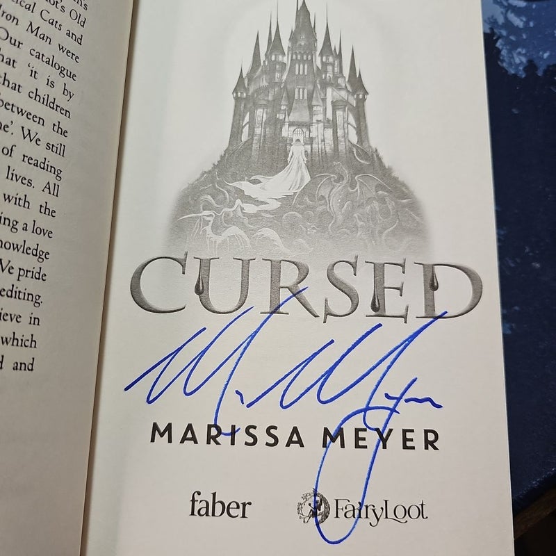 Fairyloot Cursed by Marissa Meyer