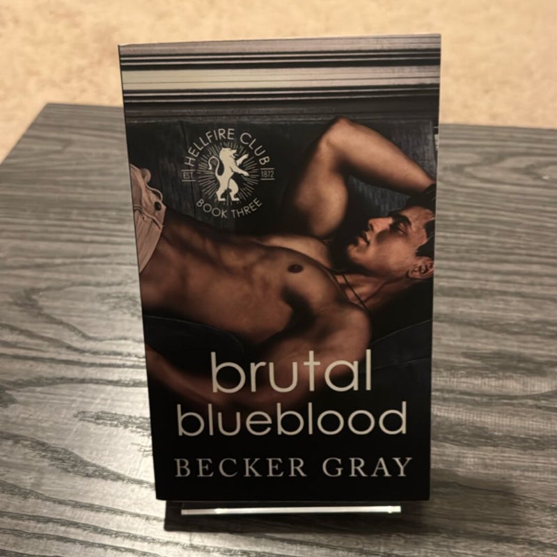 Brutal Blueblood  SIGNED