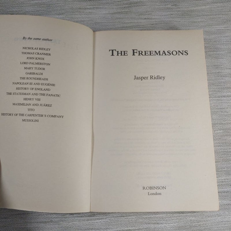 The Freemasons (First ed)