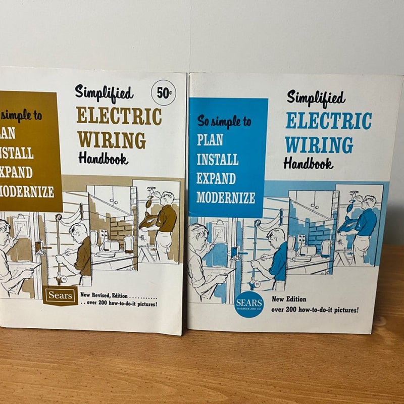 Vintage Sears Electric Wiring Handbooks