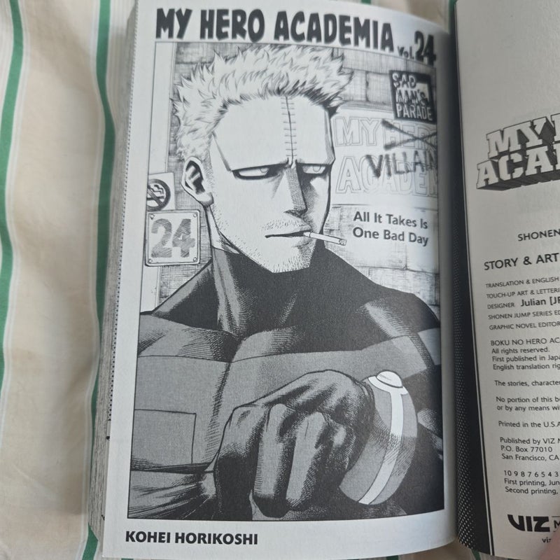 My Hero Academia, Vol. 24